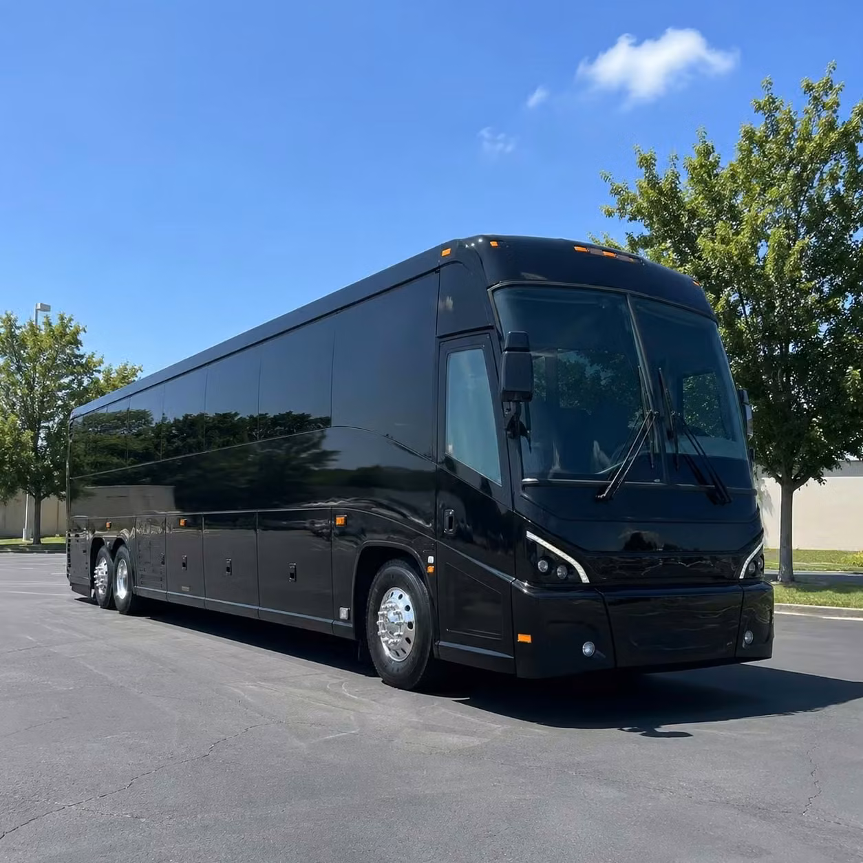 cedar rapids 56 passenger charter bus rental