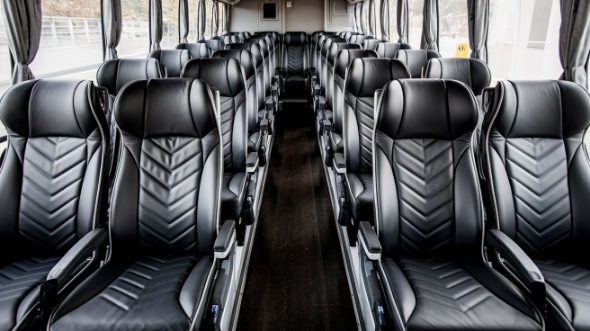 55 passenger charter bus rental iowa city