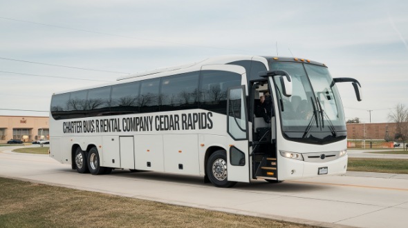 cedar rapids charter bus